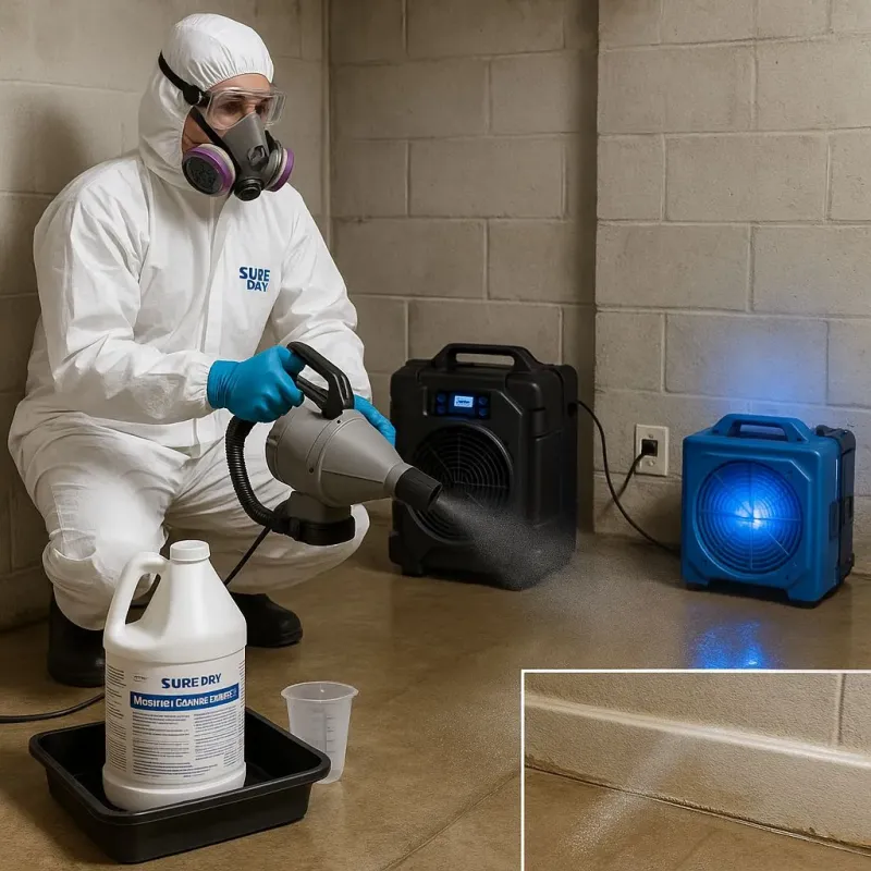 Sanitization and Odor Removal process in Kendale Lakes, FL