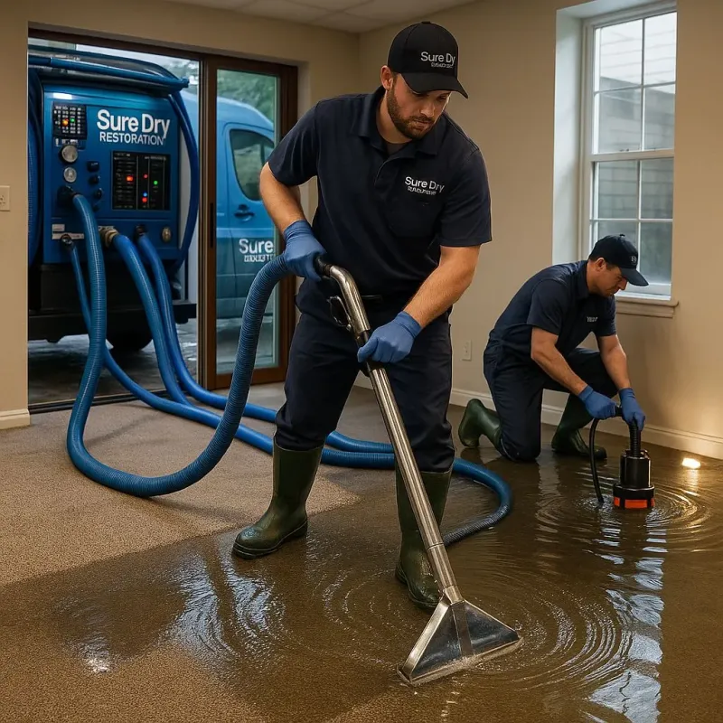 Water Extraction and Removal process in Kendale Lakes, FL